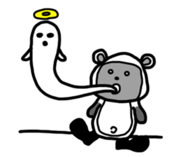 Rice ball Raccoon dog 2 sticker #2458937