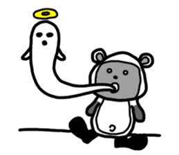 Rice ball Raccoon dog 2 sticker #2458937