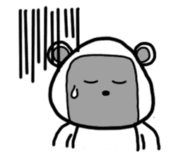 Rice ball Raccoon dog 2 sticker #2458939