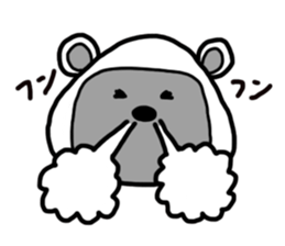 Rice ball Raccoon dog 2 sticker #2458940