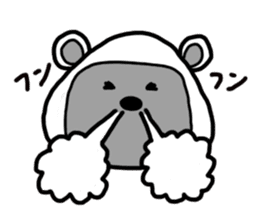 Rice ball Raccoon dog 2 sticker #2458940