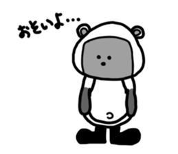 Rice ball Raccoon dog 2 sticker #2458943