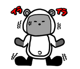 Rice ball Raccoon dog 2 sticker #2458950