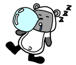 Rice ball Raccoon dog 2 sticker #2458951