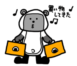 Rice ball Raccoon dog 2 sticker #2458961