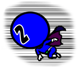 5colors Numbers1 sticker #2459222