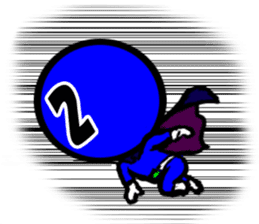 5colors Numbers1 sticker #2459222