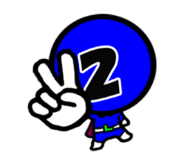 5colors Numbers1 sticker #2459243