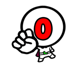 5colors Numbers1 sticker #2459247