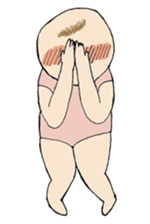 Baby lead a freewheeling life sticker #2459495