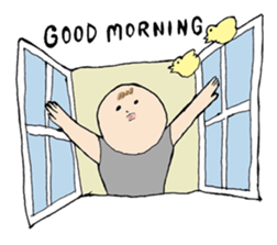 Baby lead a freewheeling life sticker #2459496