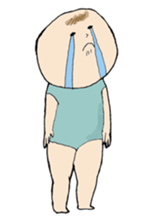 Baby lead a freewheeling life sticker #2459498