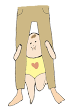 Baby lead a freewheeling life sticker #2459524