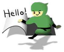 Popping Ninja sticker #2459890