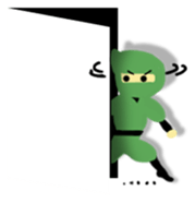Popping Ninja sticker #2459896