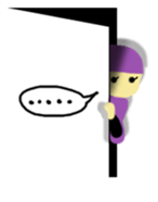 Popping Ninja sticker #2459897