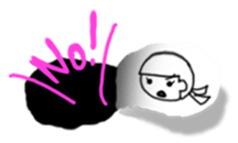 Popping Ninja sticker #2459916