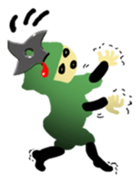 Popping Ninja sticker #2459924