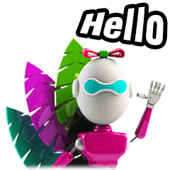 Funny Robot : Girl_Eng