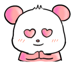 colorful panda!!! sticker #2461011