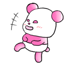 colorful panda!!! sticker #2461020