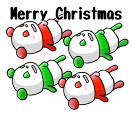 colorful panda!!! sticker #2461047