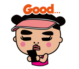 The running girl sticker #2461252