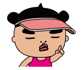 The running girl sticker #2461258