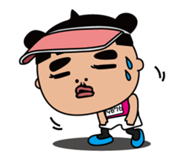 The running girl sticker #2461265