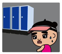 The running girl sticker #2461267