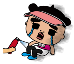The running girl sticker #2461268