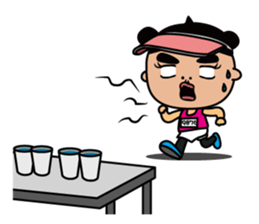 The running girl sticker #2461269