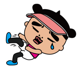 The running girl sticker #2461283