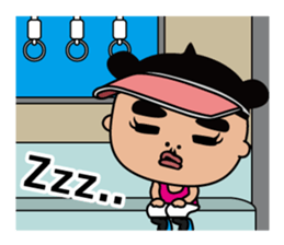 The running girl sticker #2461285