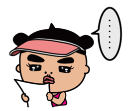 The running girl sticker #2461286