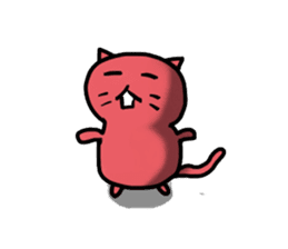Red Cat [Students!!] sticker #2461688
