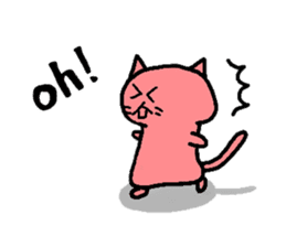 Red Cat [Students!!] sticker #2461690