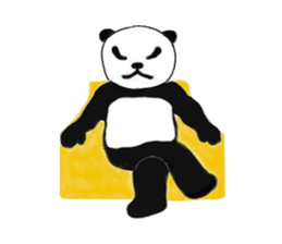 Angry Panda is coming to town! sticker #2462013