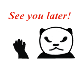 Angry Panda is coming to town! sticker #2462018