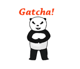 Angry Panda is coming to town! sticker #2462023