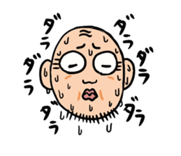 Uncle of round eyes2 sticker #2462261