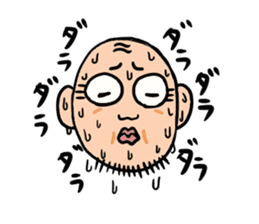 Uncle of round eyes2 sticker #2462261