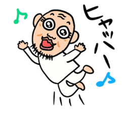 Uncle of round eyes2 sticker #2462266