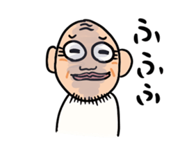 Uncle of round eyes2 sticker #2462274