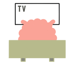 my name pink sheep sticker #2462701