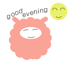 my name pink sheep sticker #2462716