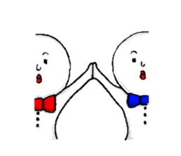 white fairy.  its name pee-taro. sticker #2463005