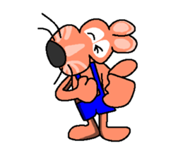 Dodah the funny mouse sticker #2463013