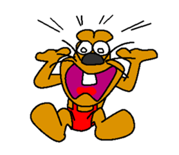 Dodah the funny mouse sticker #2463016