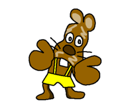 Dodah the funny mouse sticker #2463046